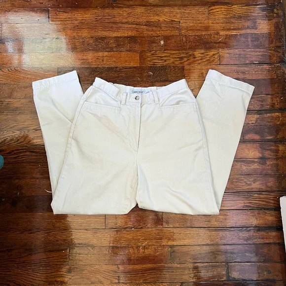 Cabin Creek High Waisted Cream Pants - Picture 3 of 5